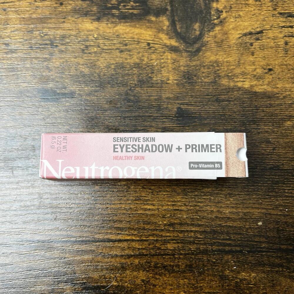 Neutrogena Sensitive Skin Eyeshadow & Primer New In Packaging 0.22 oz ROSE GOLD